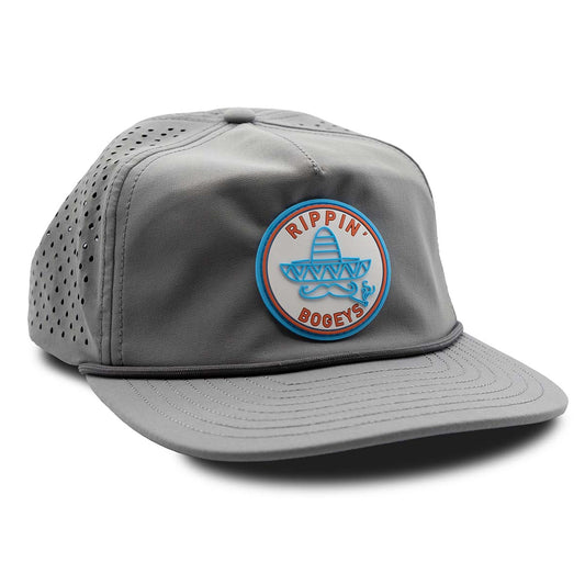 Smokin' Sombrero 5 Panel Snapback Rope Hat