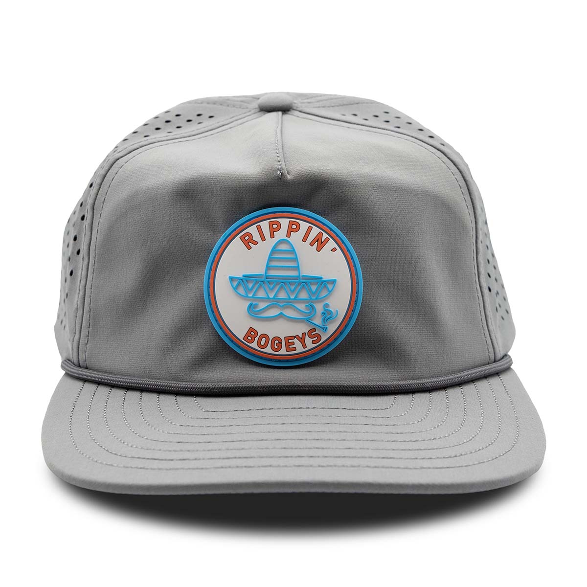 Smokin' Sombrero 5 Panel Snapback Rope Hat