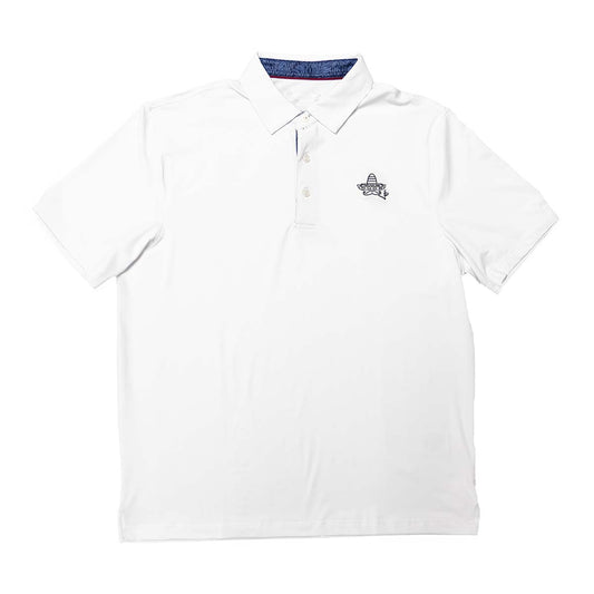 Sombrero Performance Polo- White