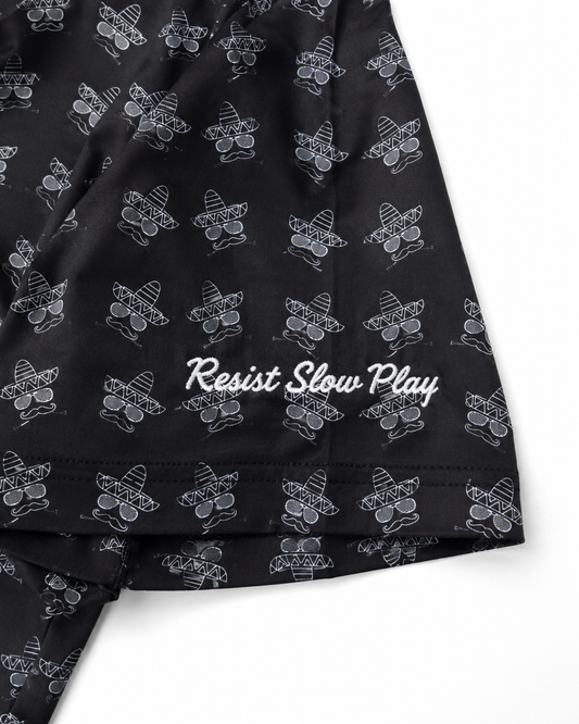 Youth Bogey Bandito Polo- Black