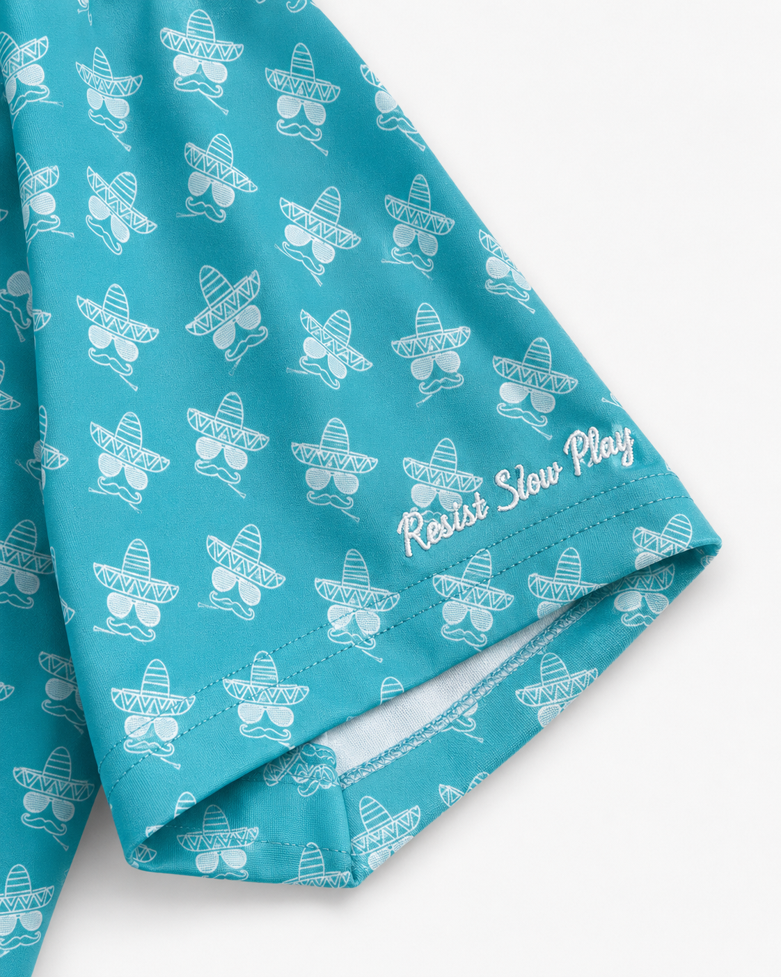 Youth Bogey Bandito Polo- Aqua