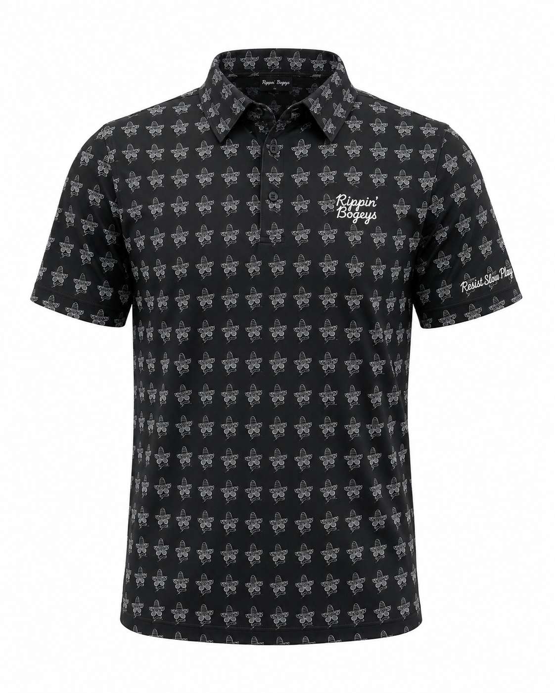 Bogey Bandito Polo- Black