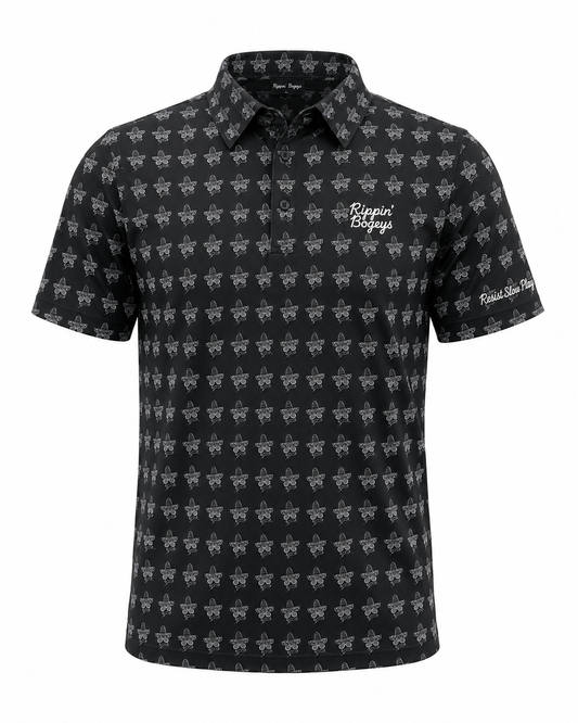 Bogey Bandito Polo- Black