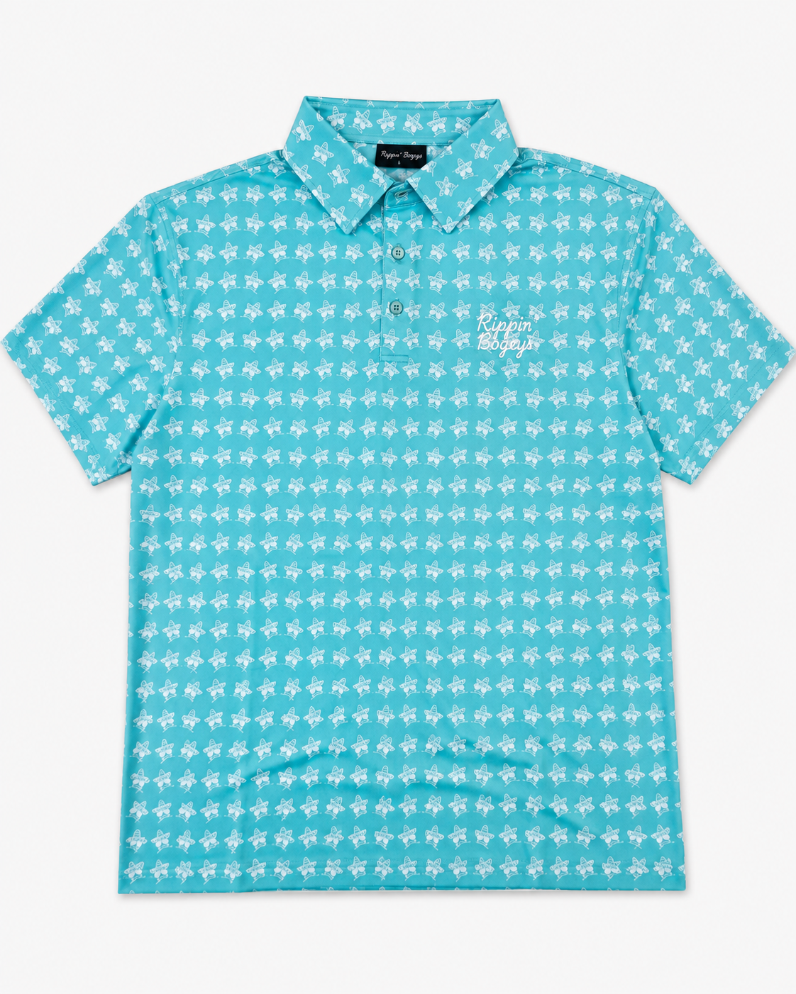 Bogey Bandito Polo- Aqua