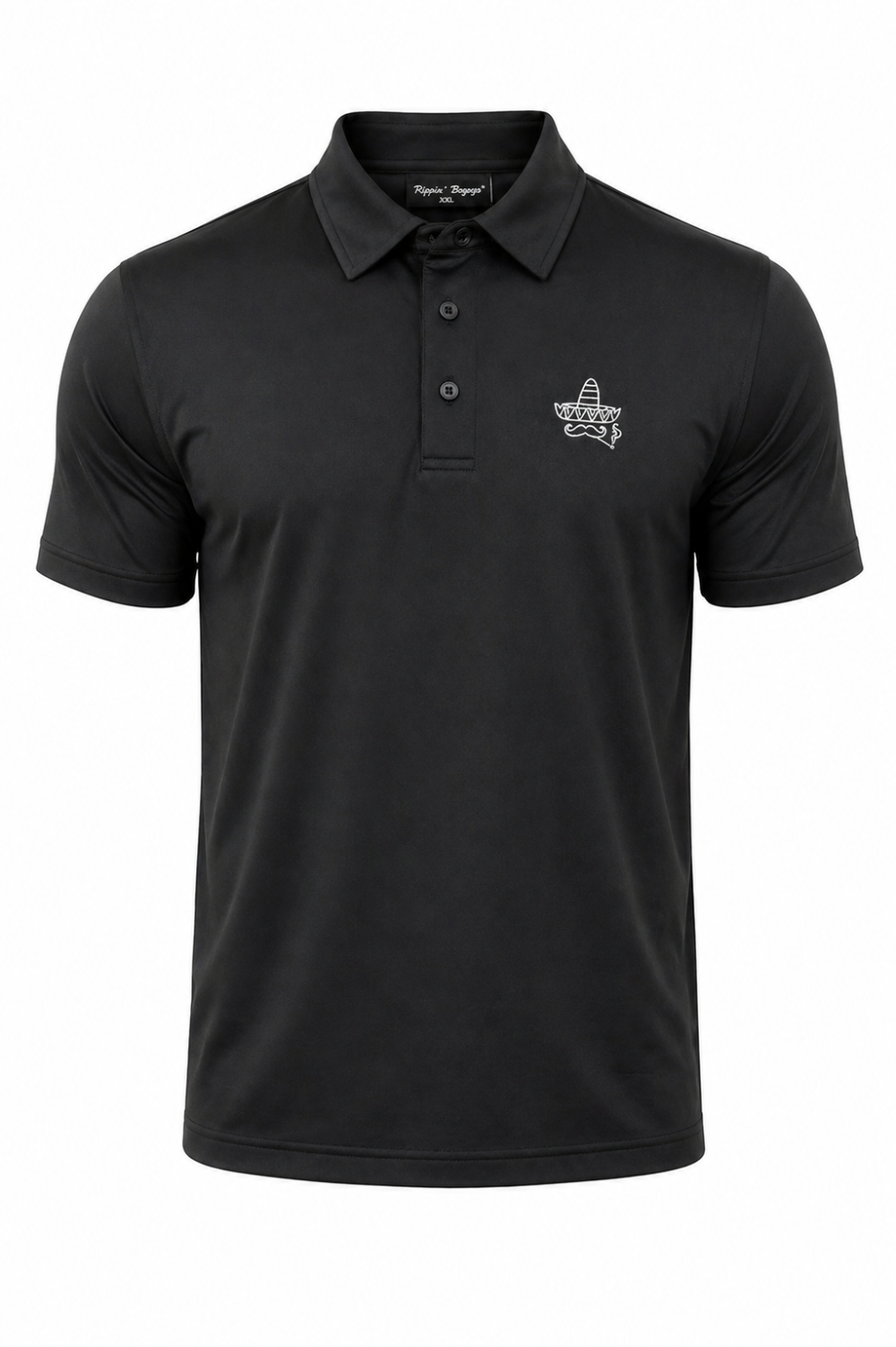 Sombrero Classic Polo- Black