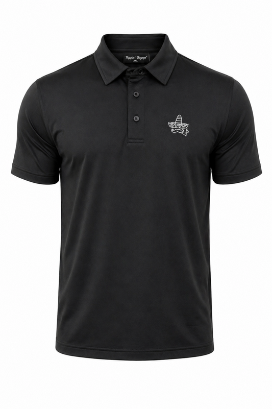 Sombrero Classic Polo- Black