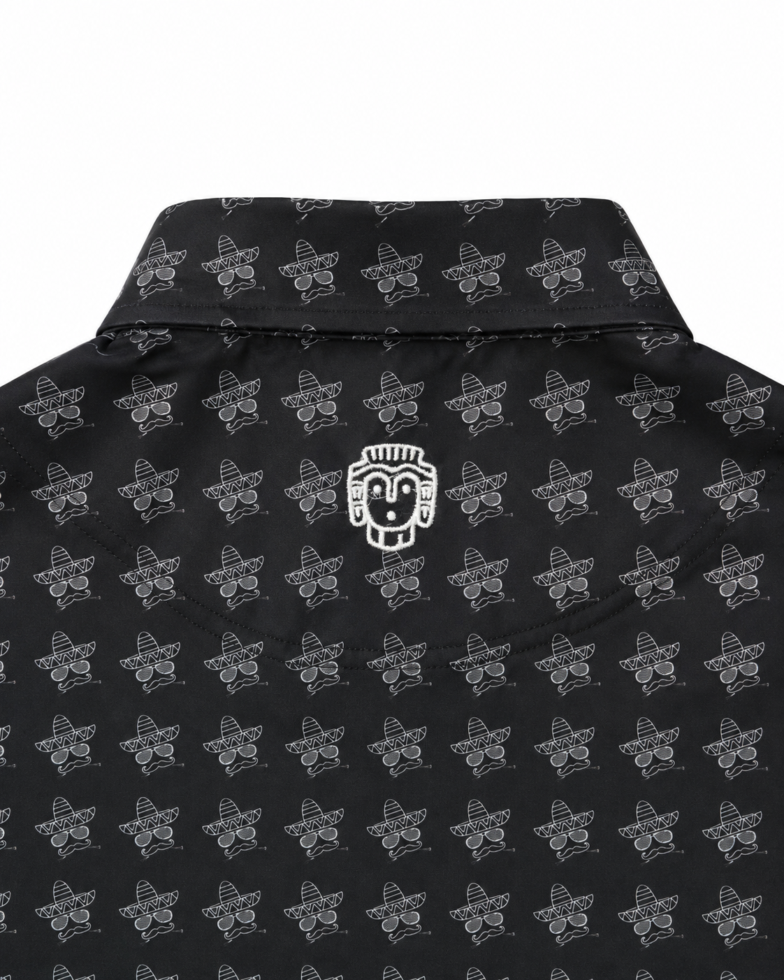 Youth Bogey Bandito Polo- Black