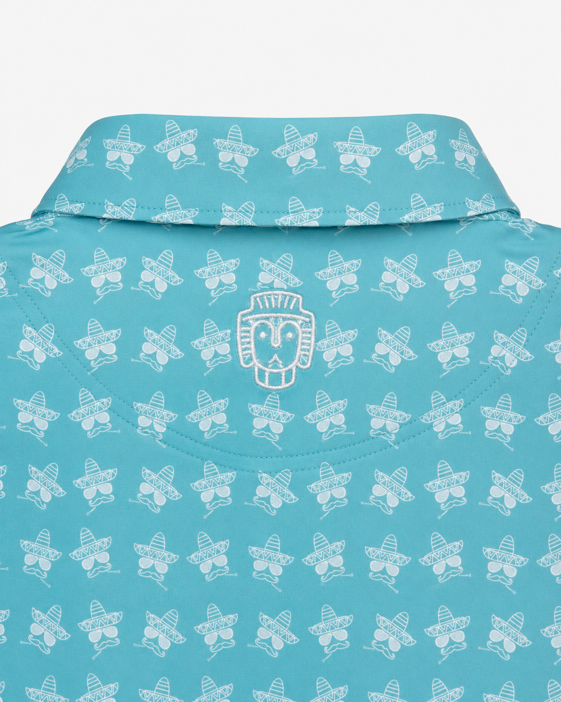 Youth Bogey Bandito Polo- Aqua