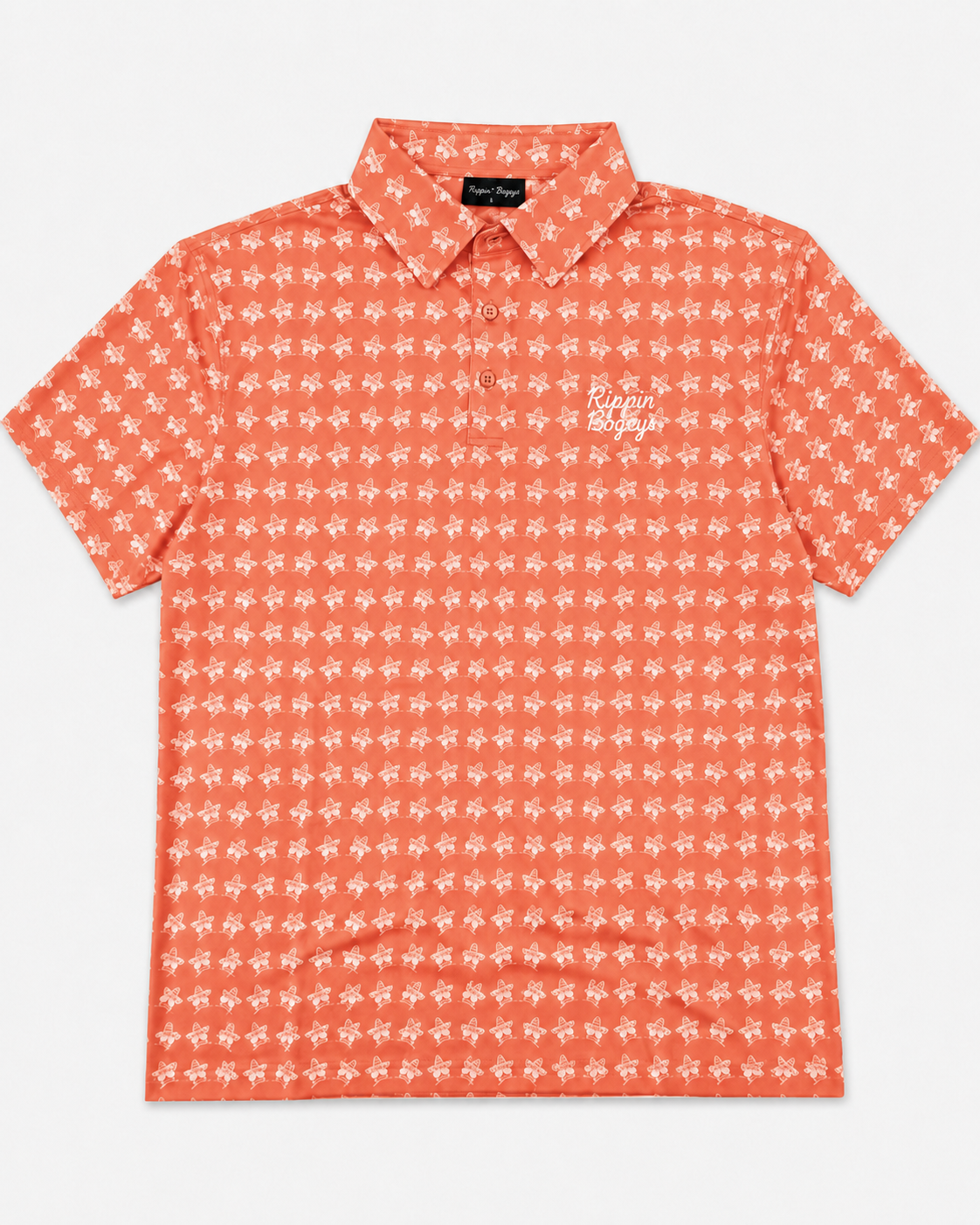 Bogey Bandito Polo- Peach