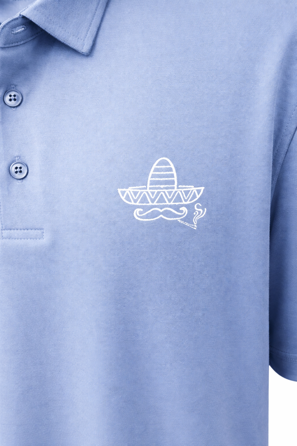 Sombrero Classic Polo- Light Blue
