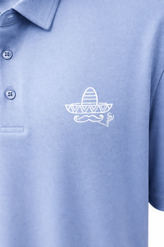 Sombrero Classic Polo- Light Blue