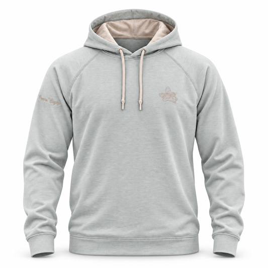 Smokin' Sombrero Mid-Layer Hoodie- Light Green
