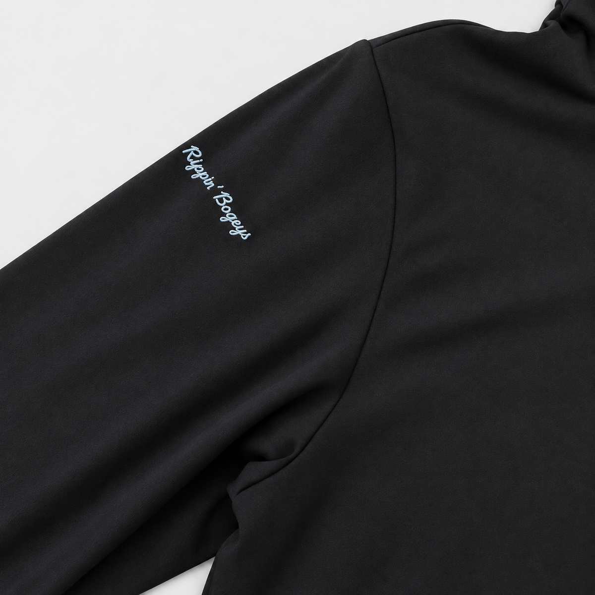 Smokin' Sombrero Lightweight Hoodie- Black