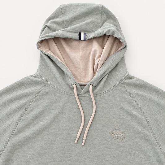 Smokin' Sombrero Mid-Layer Hoodie- Light Green