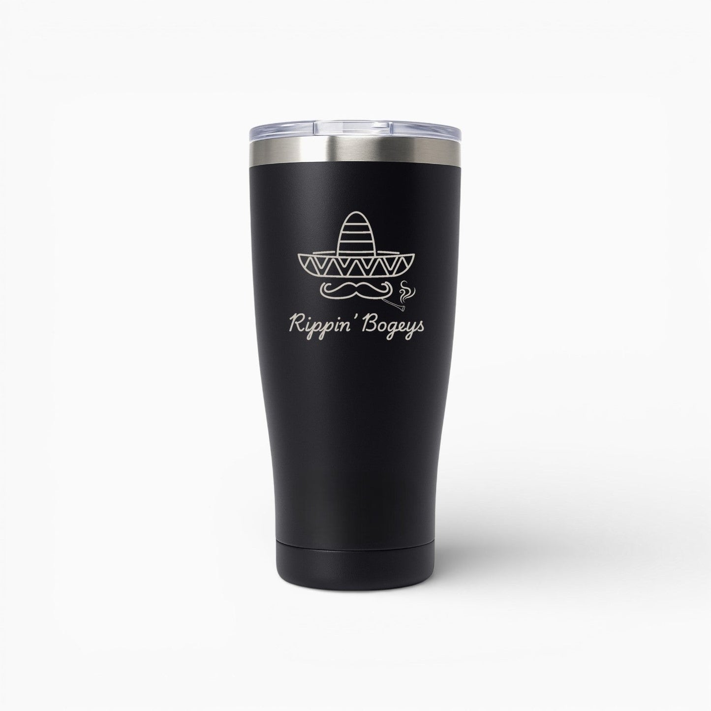 Rippin' Bogeys Golf Cart Secure Tumbler 22oz