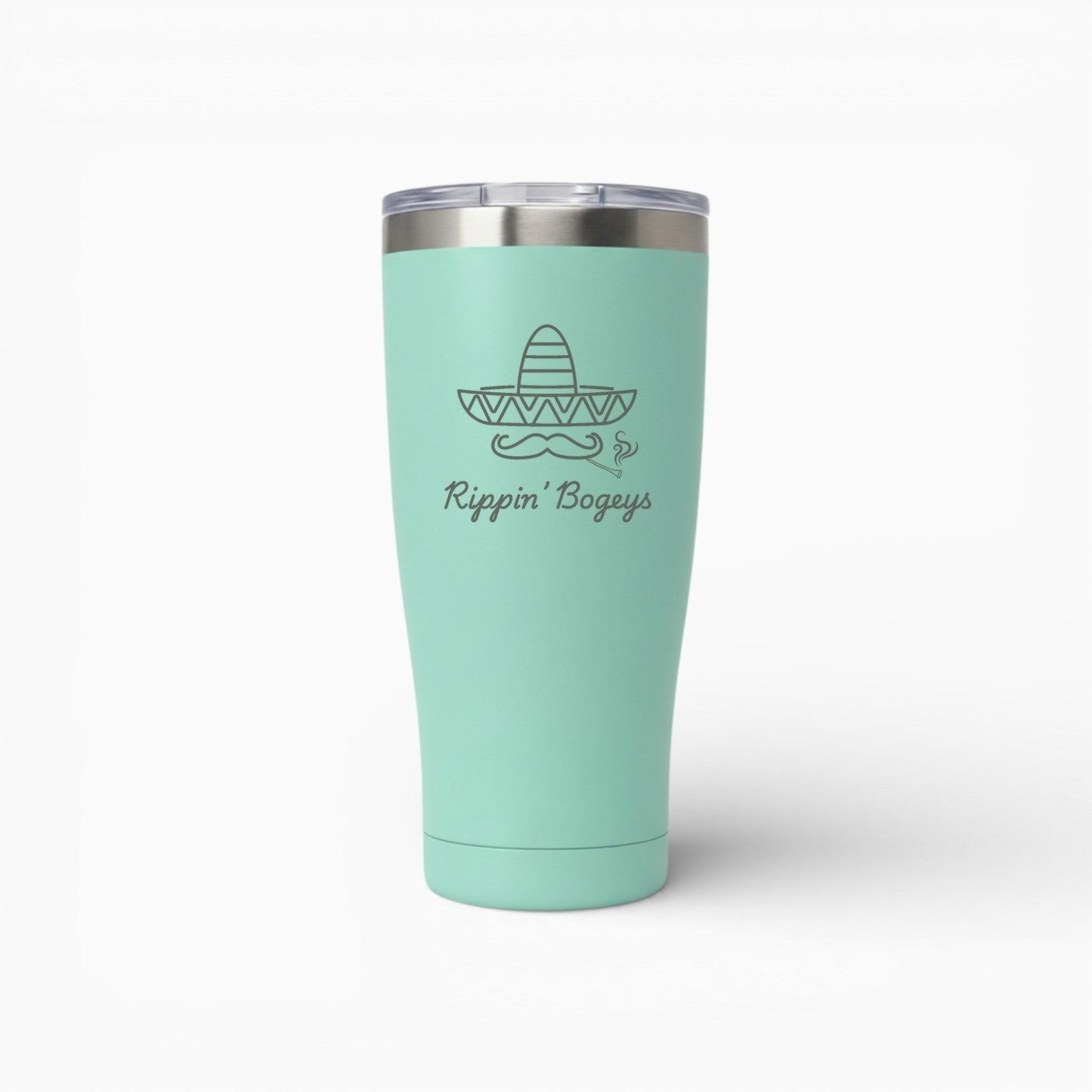Rippin' Bogeys Golf Cart Secure Tumbler 22oz
