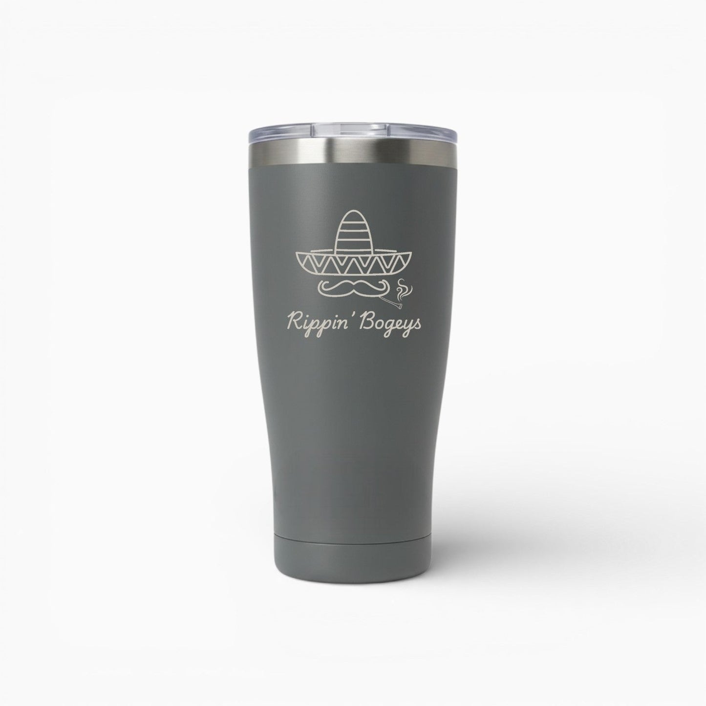 Rippin' Bogeys Golf Cart Secure Tumbler 22oz