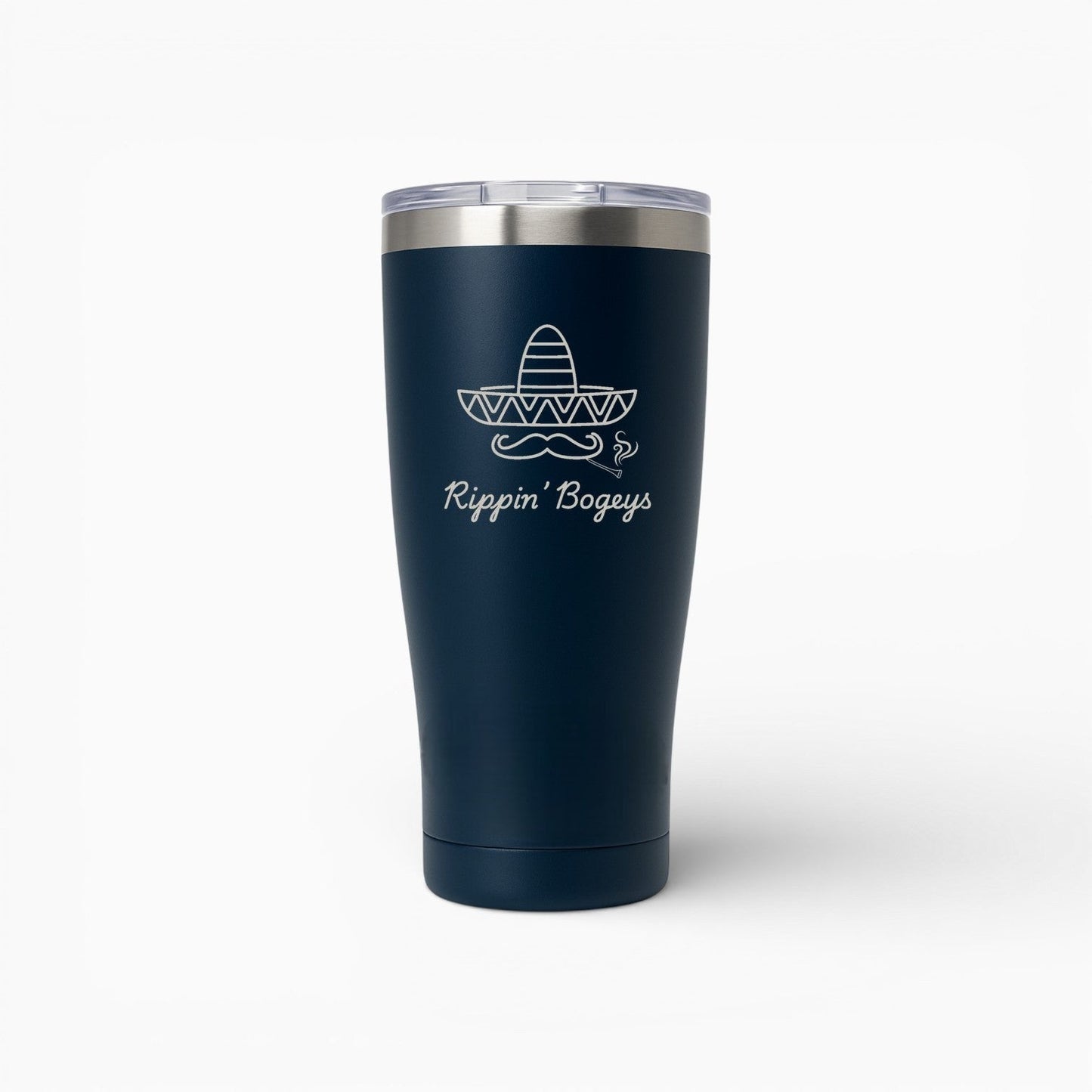Rippin' Bogeys Golf Cart Secure Tumbler 22oz