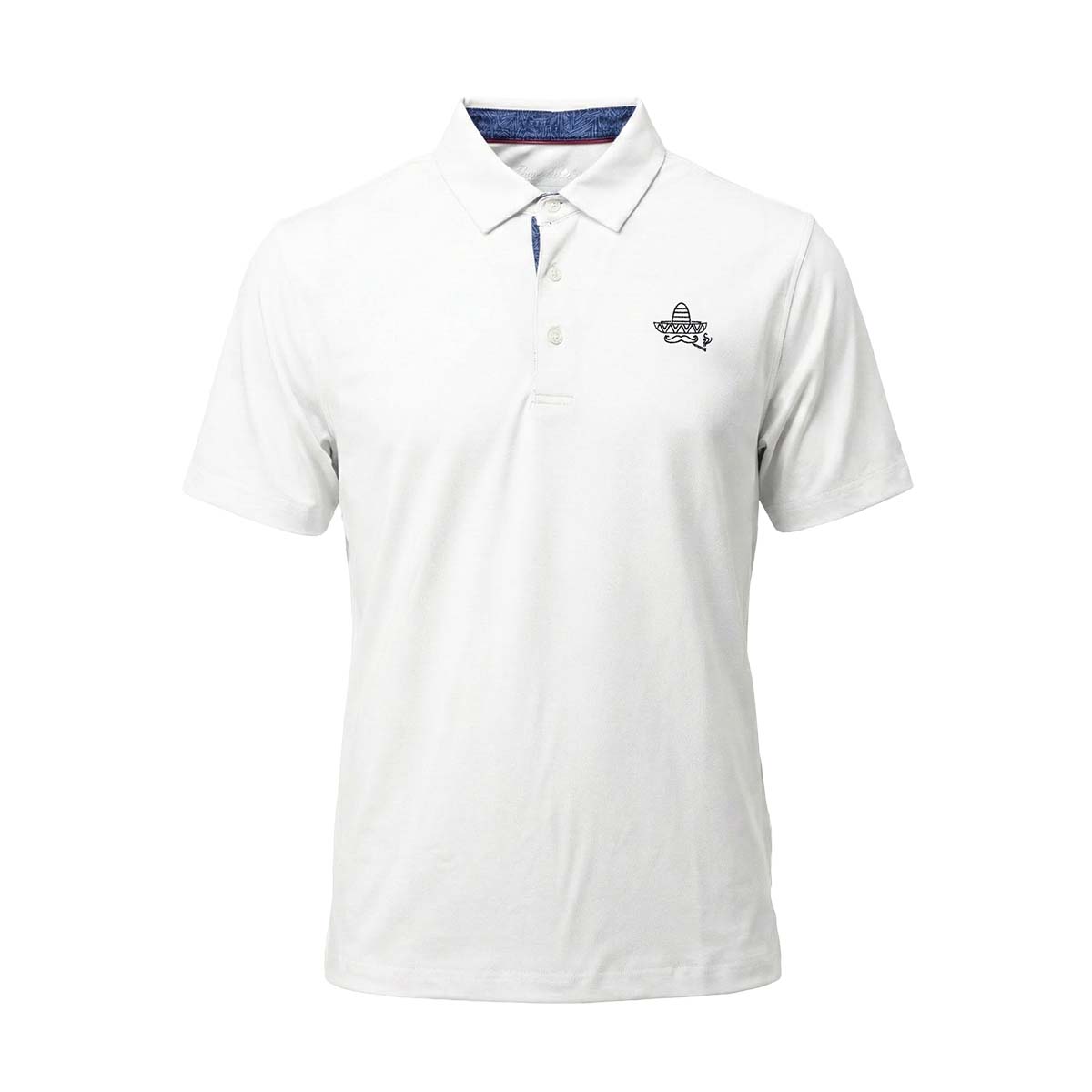 Sombrero Performance Polo- White